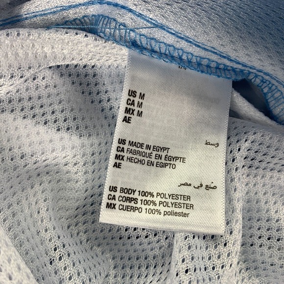 INC Mens Zebra Print Mesh-Lined Quick-Dry 5" Swim Trunks Blue M - Picture 4 of 4